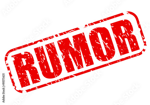 RUMOR red stamp text