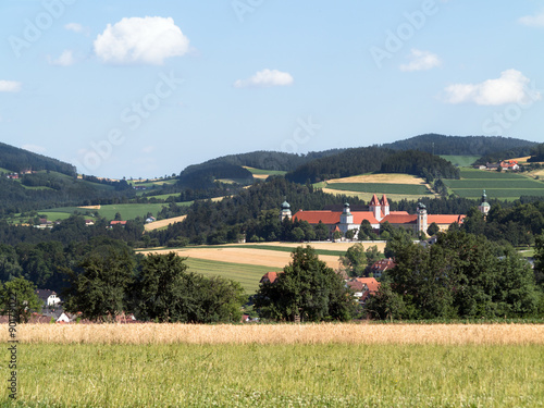 Blick auf das Chorherrenstift Vorau, Steiermark photo