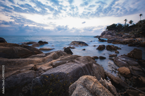 The rocky shore or beach © master1305