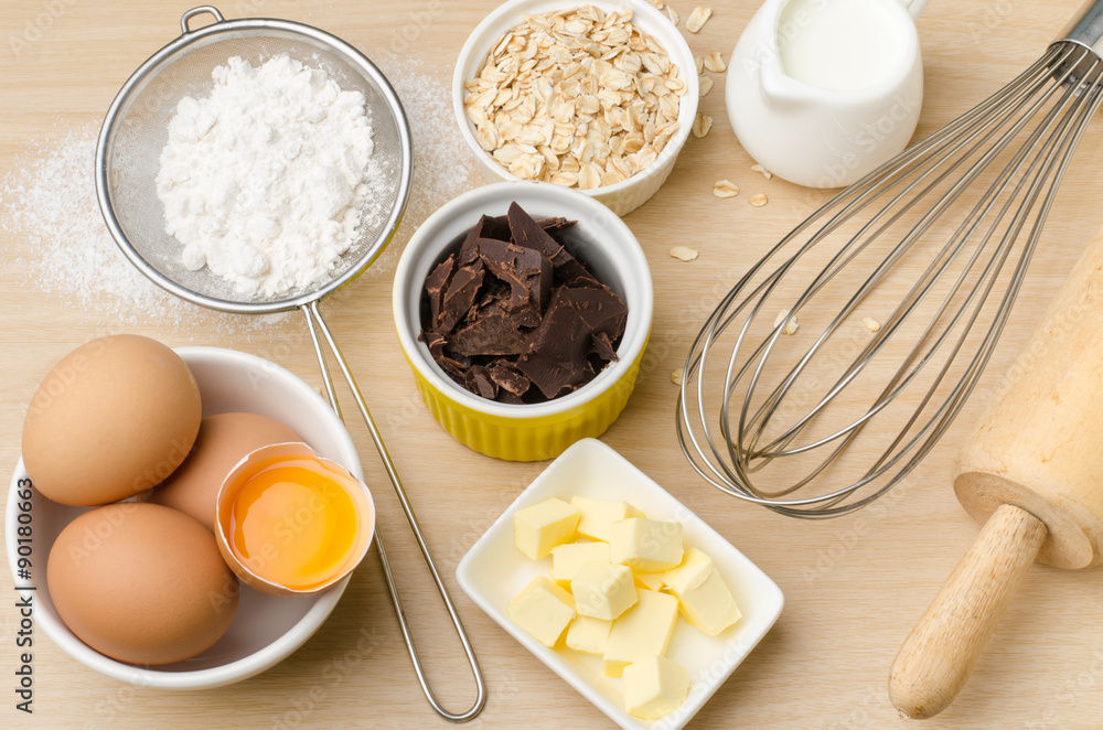Food ingredient and recipe for baking Food ingredient and recipe for baking