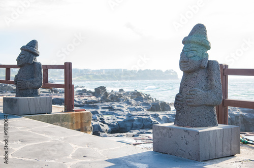 Dol hareubangs The Nature of Jeju Island in Korea トルハルバン 韓国済州島の自然