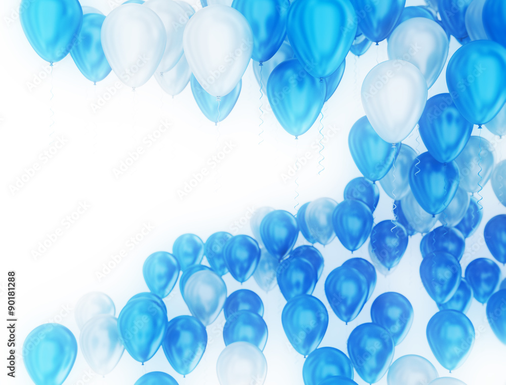 Balloons celebration background Balloons celebration background