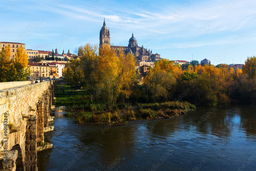 Autumn  view of Salamanca