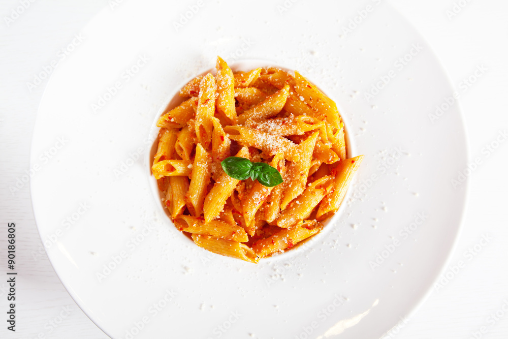 Pasta collection - Penne with cream and peppers Pasta collection - Penne with cream and peppers
