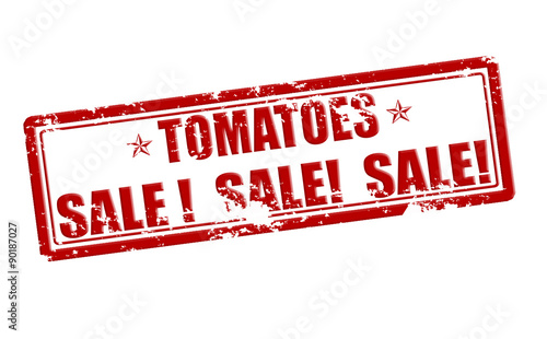 Tomatoes sale