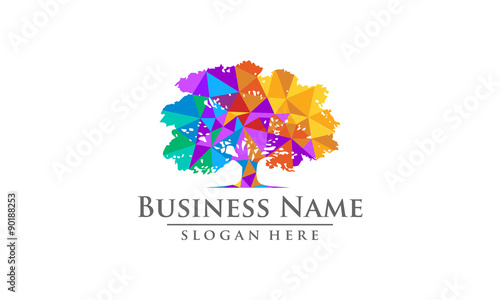 oak, tree, logo
