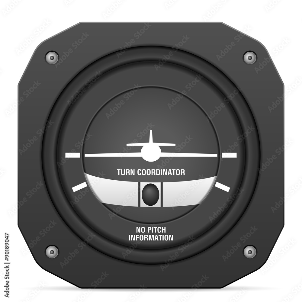Foto Flight instrument turn coordinator