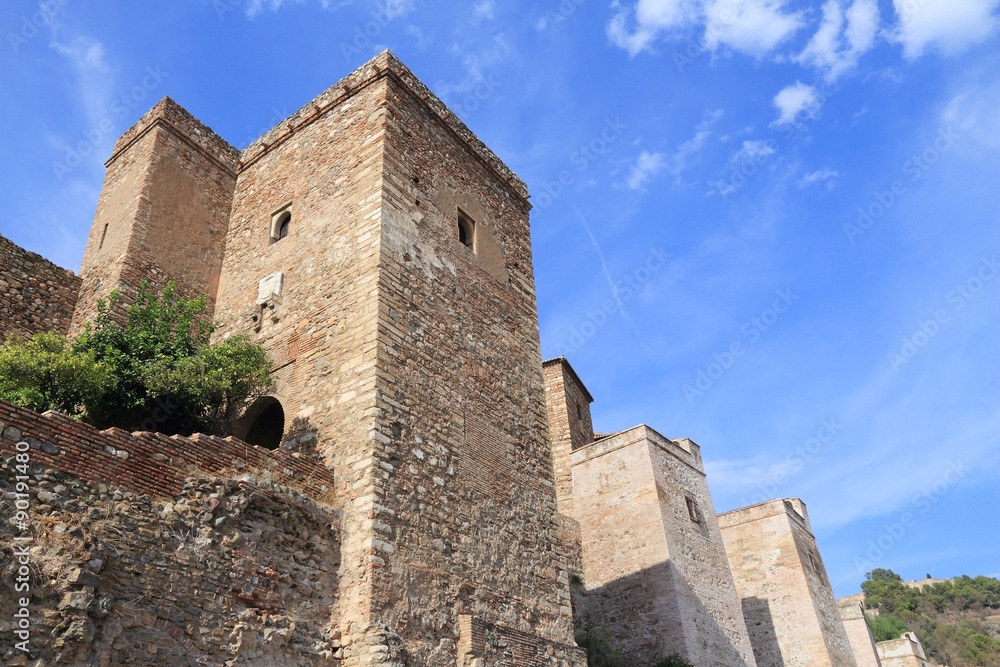 Malaga, Spain - Alcazaba fortress