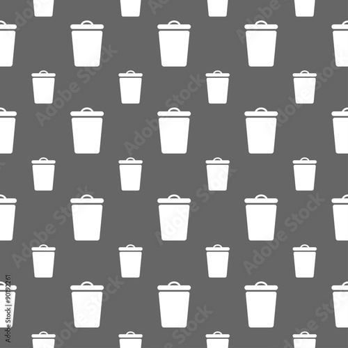 seamless pattern with bin