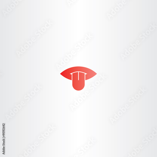 mouth and tongue vector icon Free Download mouth and tongue vector icon - GFXLoad