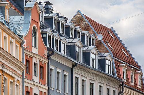 Old town architecture in th...