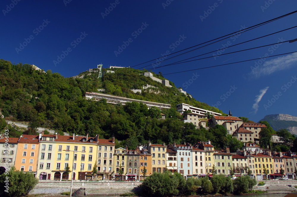 Obraz premium grenoble-la bastille