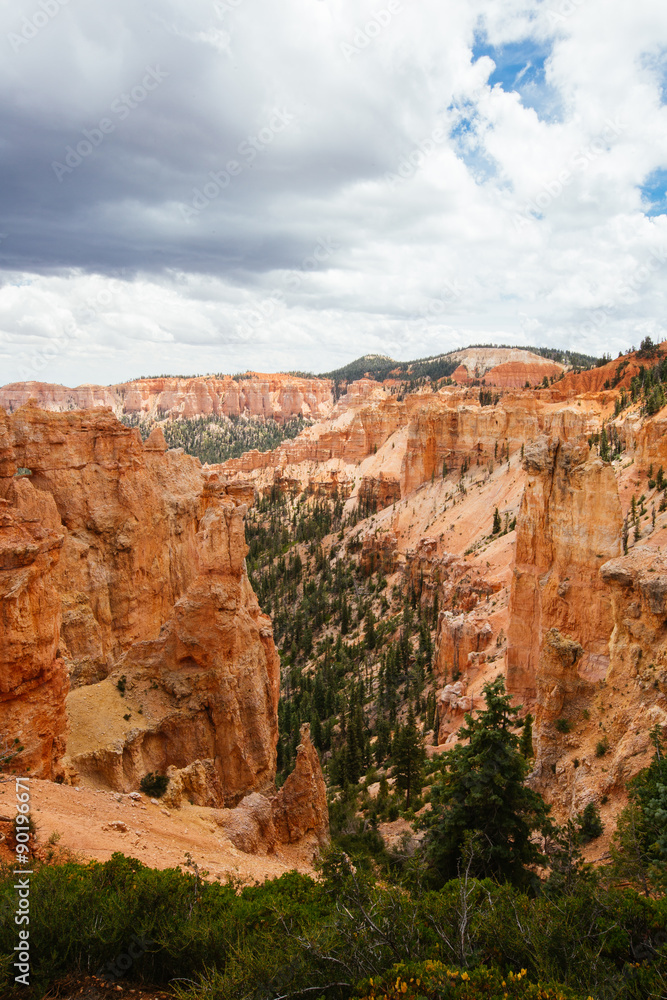 Red Rock Formations at Bryce Canyon 