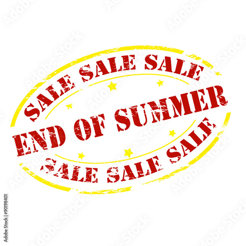 Sale end of Summer