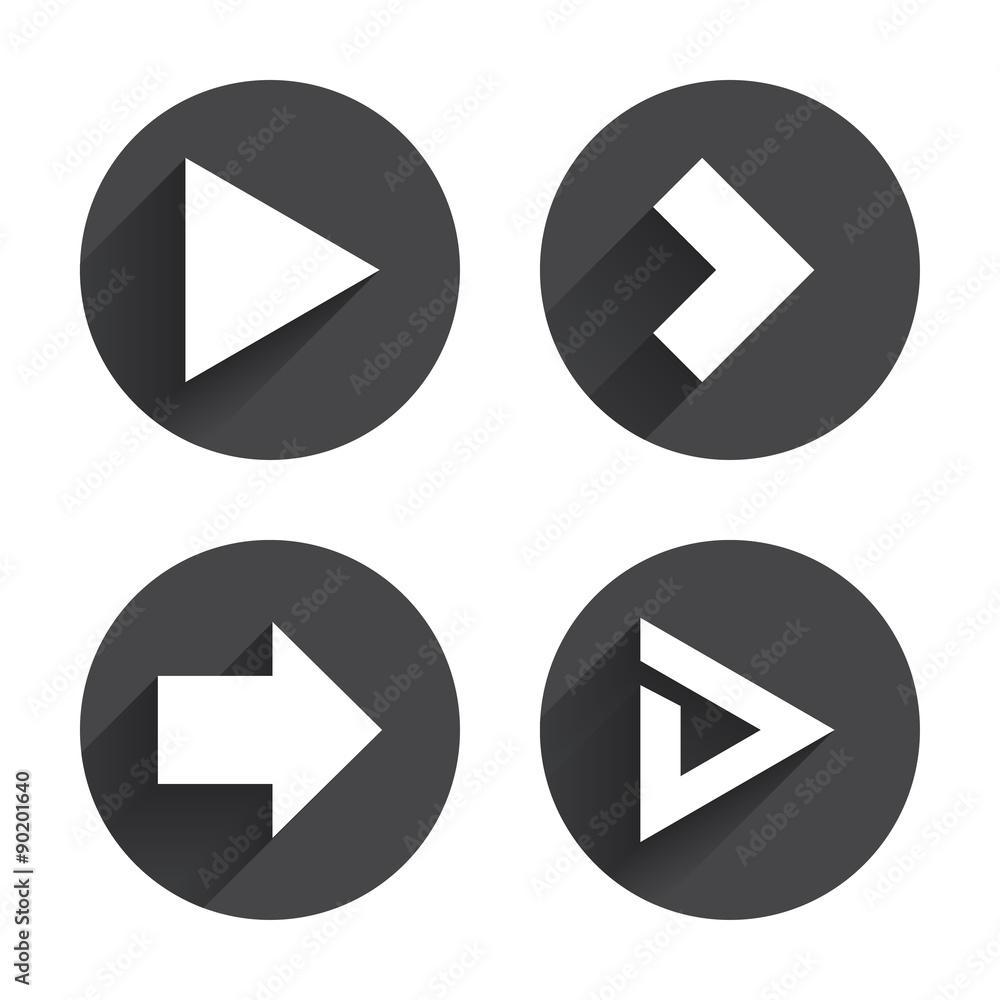 Arrow icons. Next navigation signs symbols. Arrow icons. Next navigation signs symbols.