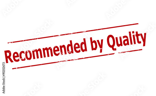 Recommended by quality