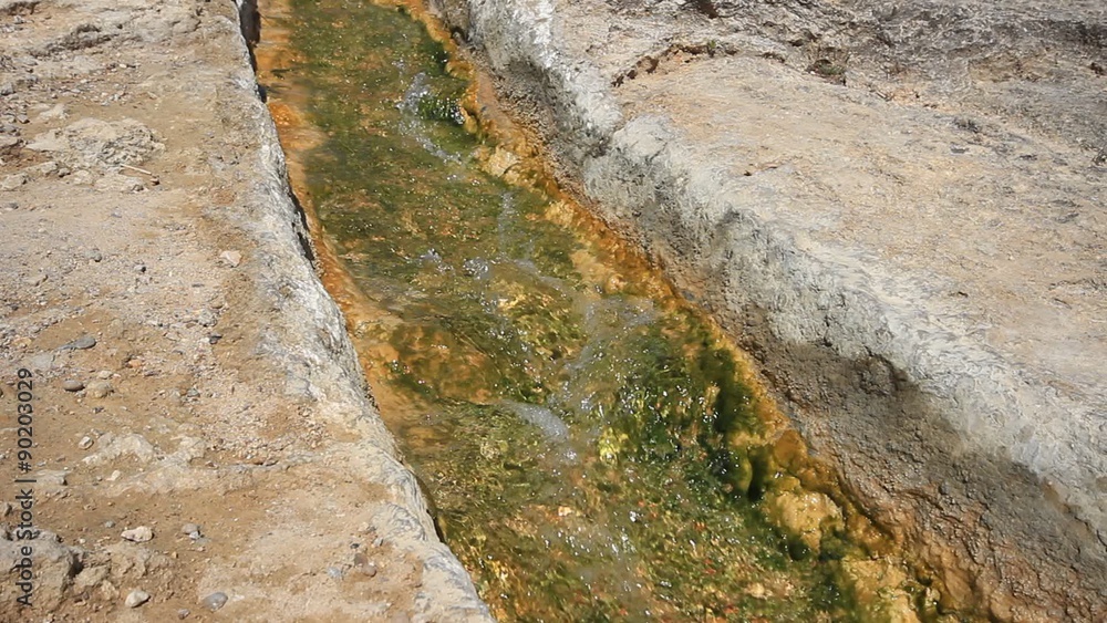 A hd clip of little creek flowing in a rocky scenery
A hd clip of little creek flowing in a rocky scenery