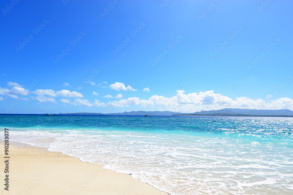 沖縄の美しいビーチ