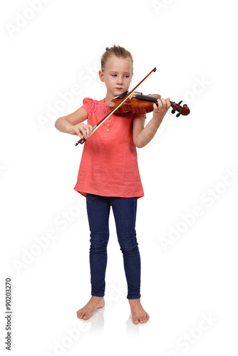 crying girl with violin