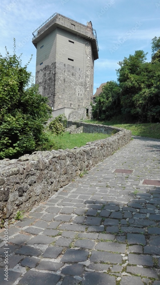 Salamon Tower in Visegrad, Hungary