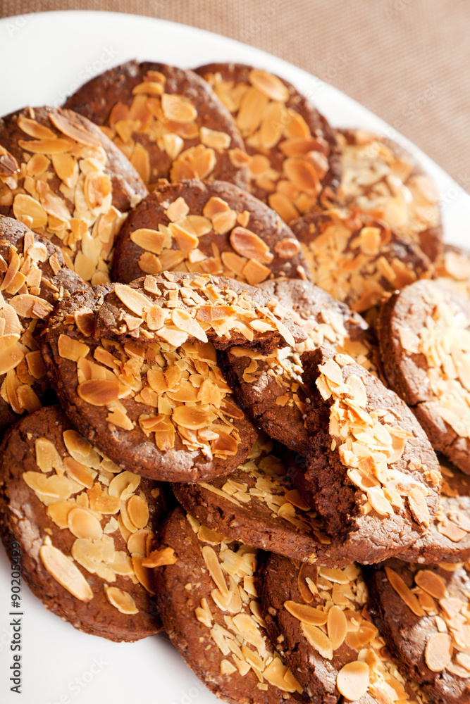 Homemade cookies with hazelnuts Homemade cookies with hazelnuts