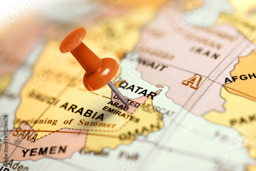 Location United Arab Emirates. Red pin on the map.