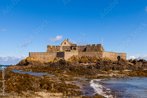 Obraz na plátně Fort National in Saint Malo