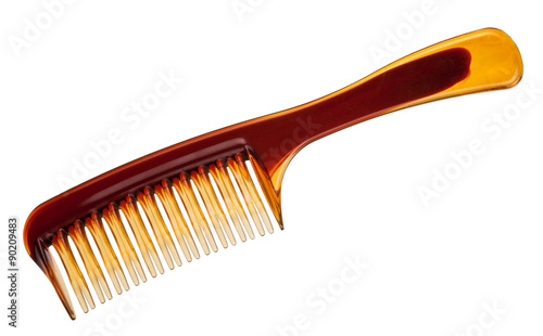 Bild auf Leinwand Plastic comb for women