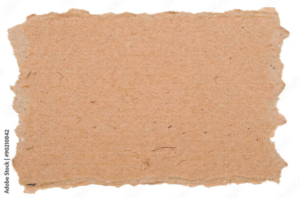 Piece of cardboard Piece of cardboard