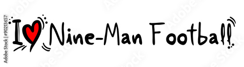 Nine-Man Football love