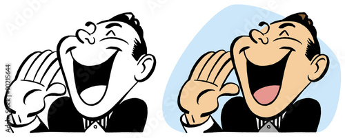 Laughing Shouting Man
