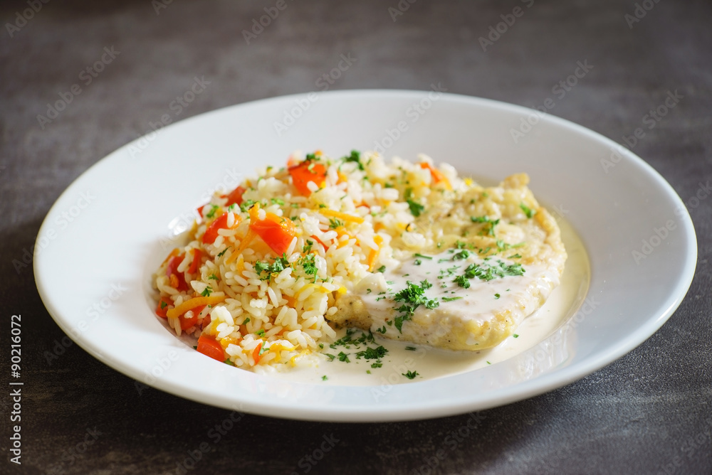 chicken with rice chicken with rice