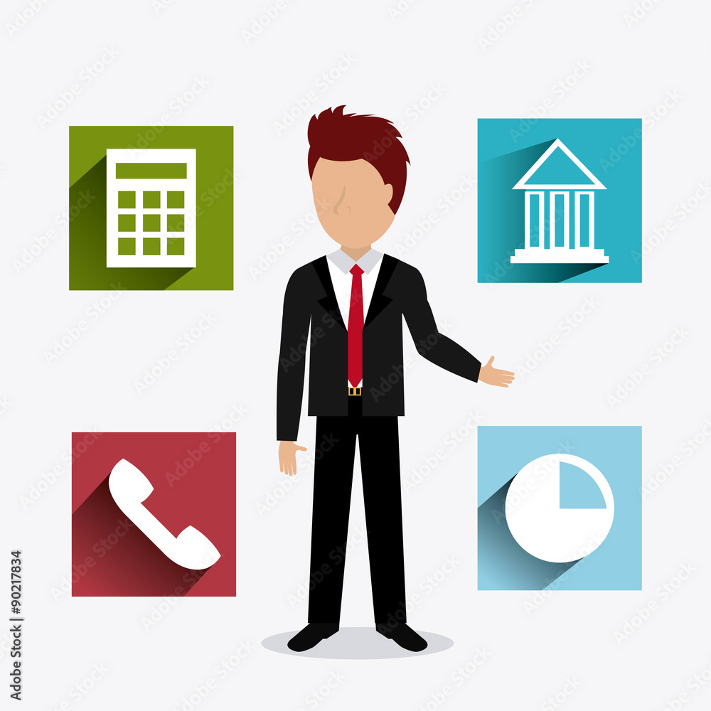 Business profit design. Business profit design.