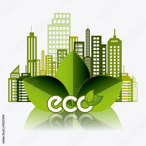 Ecocity design.