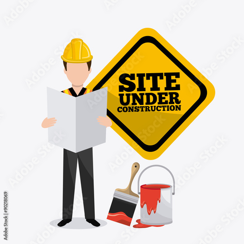 Under construction design.