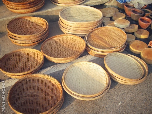 wooden baskets