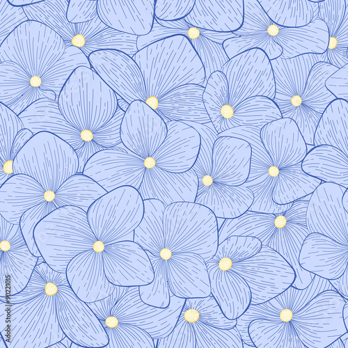 seamless background with flower