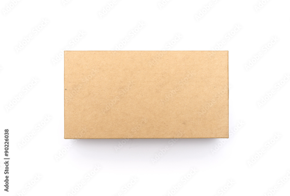 Cardboard Box isolated on a white background Cardboard Box isolated on a white background