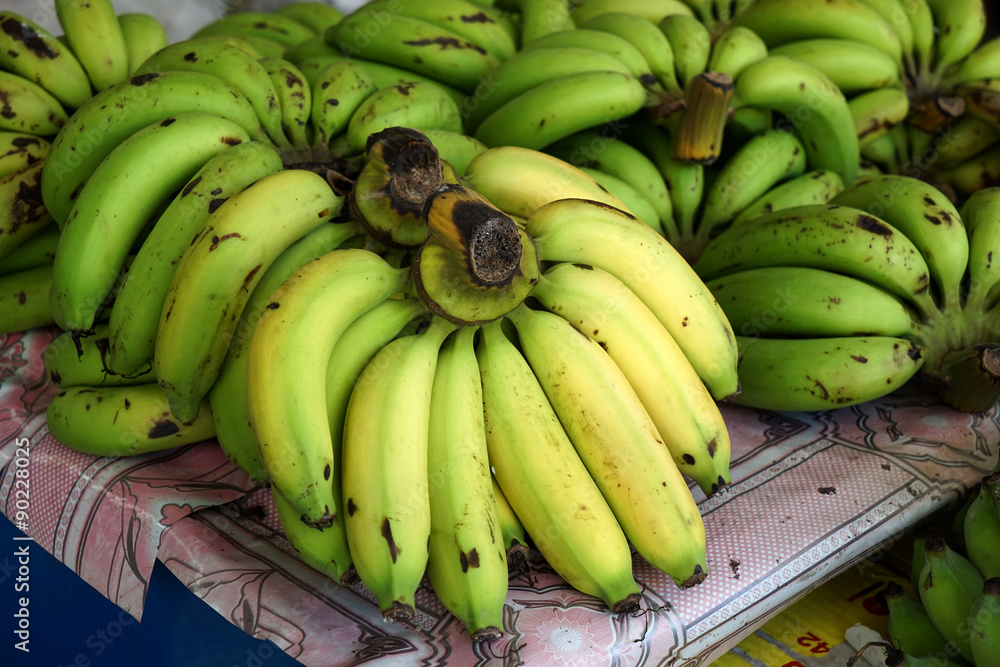bananas at market