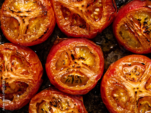 rustic roasted tomatoes © fkruger