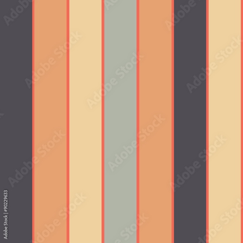 seamless horizontal stripes retro style