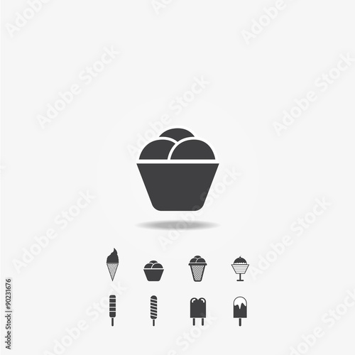 Ice cream icons