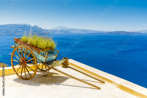Santorini, Greece - Oia typical view