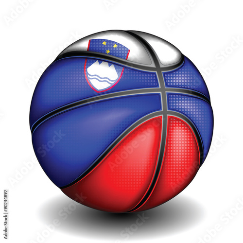 Slovenian basket ball, vector © ngaga35