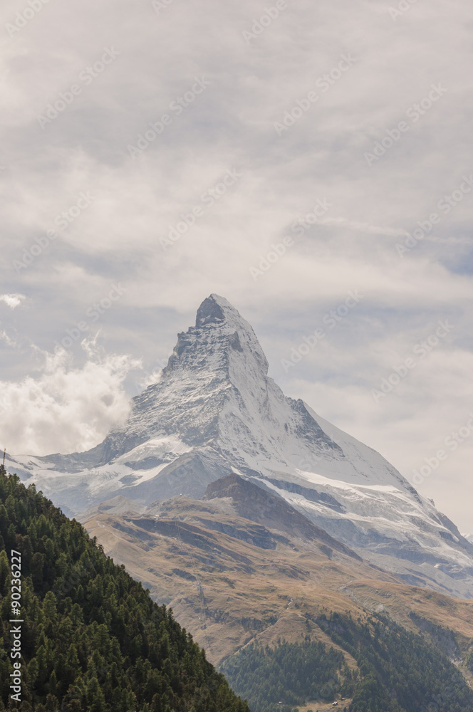 Zermatt, Dorf, Bergdorf, Schweizer Alpen, Walliser Berge, Trockener Steg, Schwarzsee, Gletscher, Wallis, Sommer, Schweiz