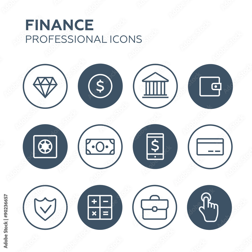 Shopping icons vector Shopping icons vector