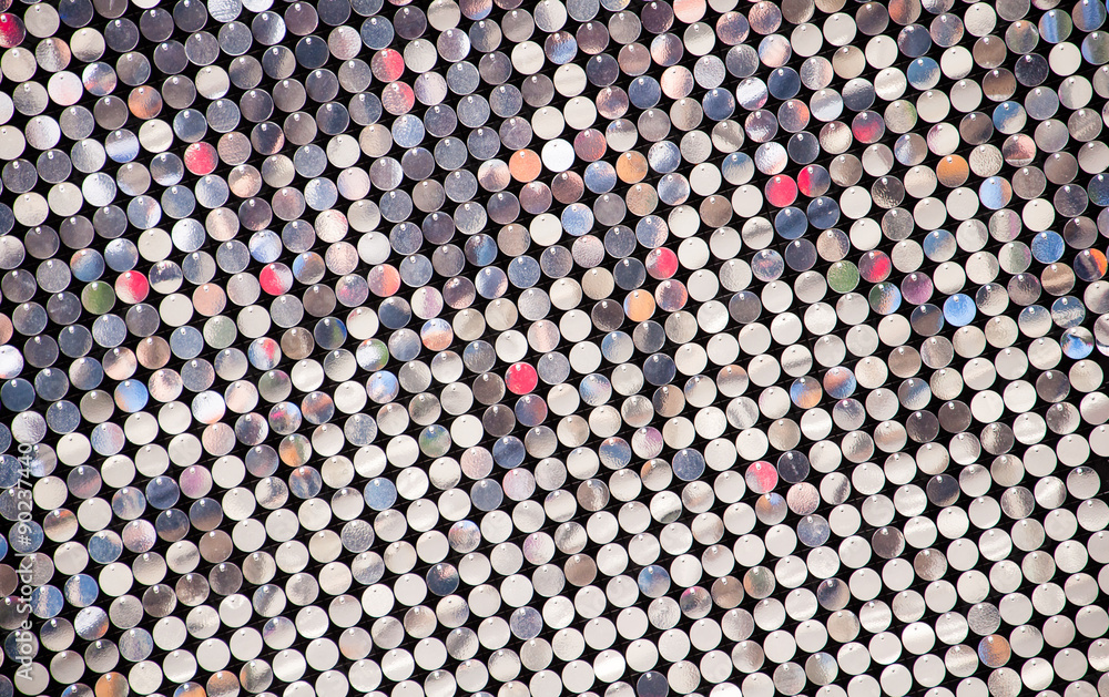 silver platelet mosaic silver platelet mosaic