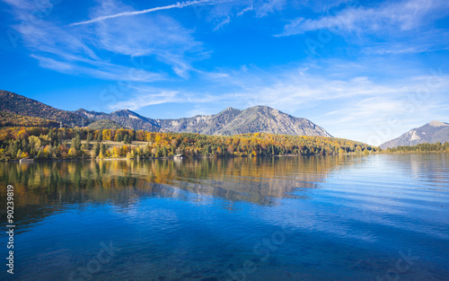 Walchensee in Bayern im Herbst
