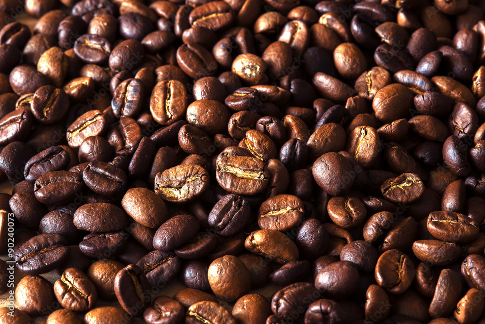 roasted coffee beans, used as a background roasted coffee beans, used as a background