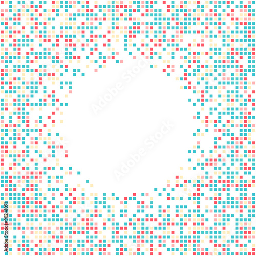 Geometric template with copy space for text. Abstract background